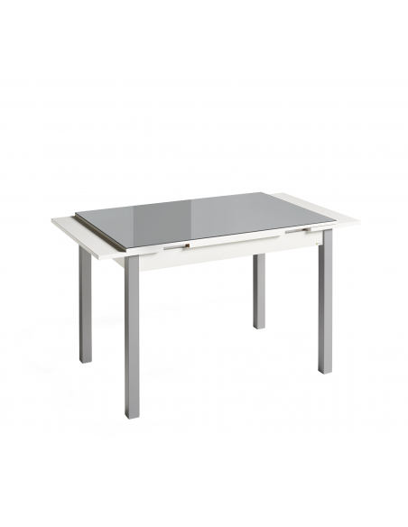 Mesa De Cocina Cristal G Nova Extensible Kasas Decoraci N