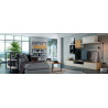 Mesa de centro retro rectangular 110x40cm | Kasas Decoración