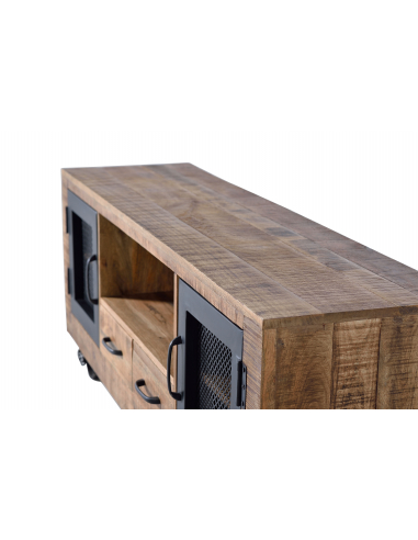 Mueble TV dos puertas y cajones en...