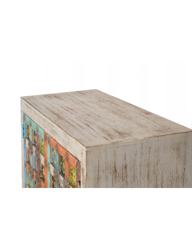 Aparador dos puertas multicolor base...