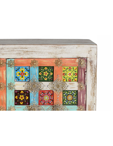 Aparador dos puertas multicolor base...