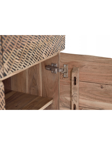 Aparador cuatro puertas en acacia...