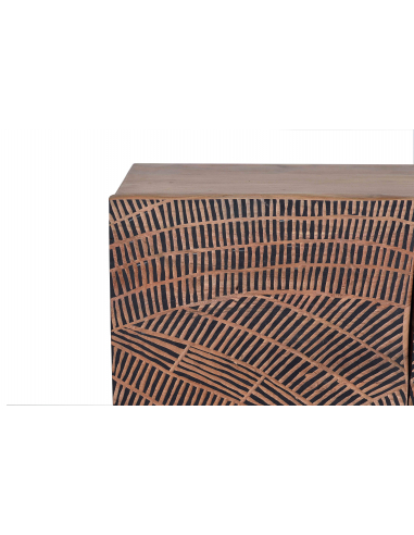 Aparador cuatro puertas en acacia...