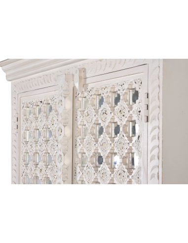 Armario alto dos puertas con cristal...