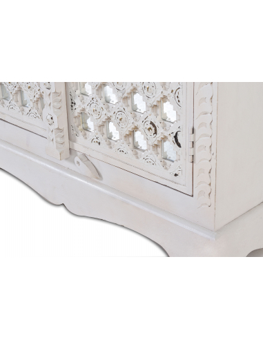 Armario alto dos puertas con cristal...