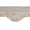 Mesa de centro rectangular tallada a mano | Kasas Decoración