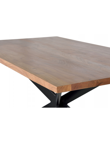 Mesa de comedor fija madera de acacia...