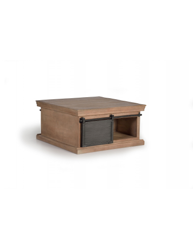 Mesa de centro puerta corredera