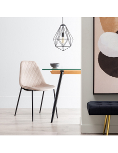 Set cuatro Sillas beige... 2