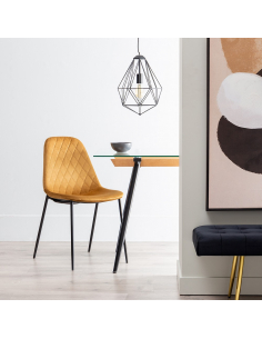 Set cuatro Sillas marrón... 2