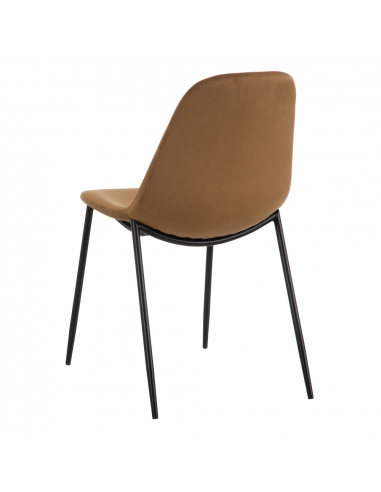 Set cuatro Sillas marrón...