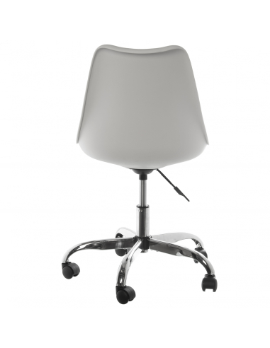 Set 4 sillas giratorias c/ruedas...