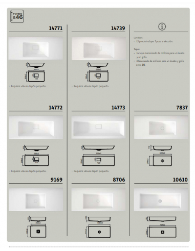 Lavabo OCRITECH Lavabo OCRITECH