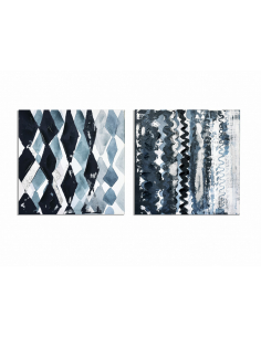 Set 2 lienzos abstractos... 2