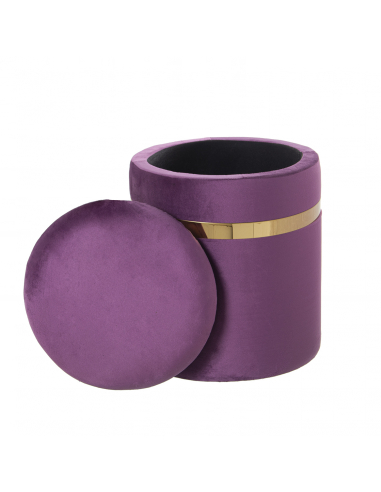 Set dos puffs almacenaje terciopelo...