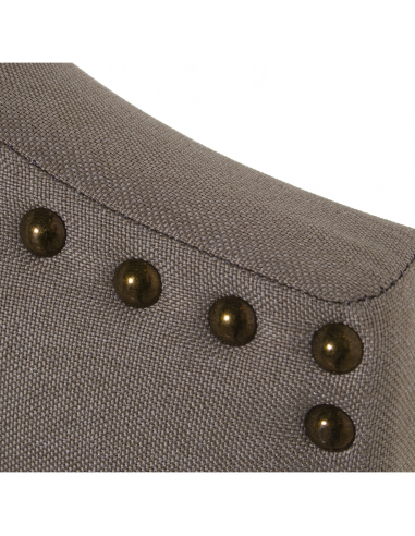 Cabecero de cama tapizado beige