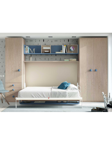 Cama abatible horizontal fondo 57...