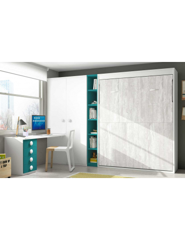 Cama abatible vertical ancha fondo 42 Cama abatible vertical ancha fondo 42
