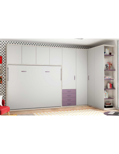 Puente cama cuatro puertas