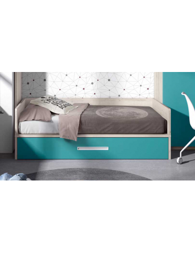 Nido recto con somier de arrastre Nido recto con somier de arrastre