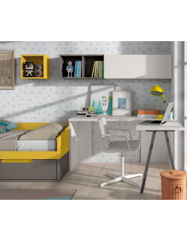 Nido bicolor con dos baúles