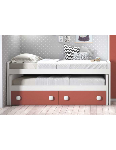 Compacto con nido y dos cajones con...