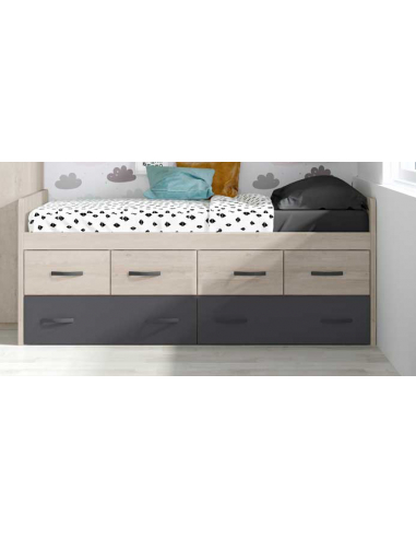 Compacto con cuatro contenedores y...