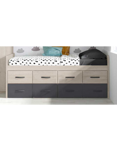 Compacto con ocho contenedores