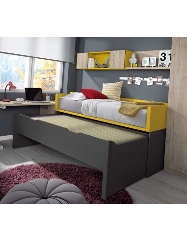 Compacto nido oculto y cuatro...