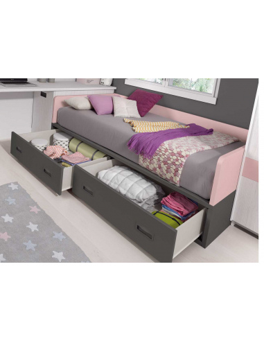 Compacto con módulo dos baúles