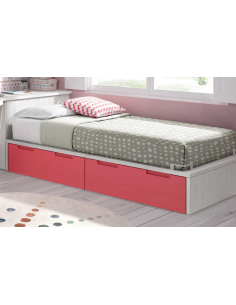 Compacto bajo dos cajones