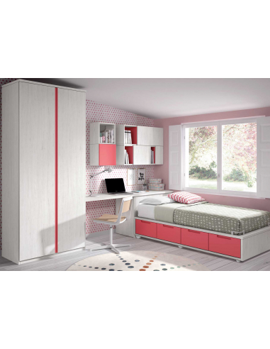 Compacto con módulo cuatro baúles y...