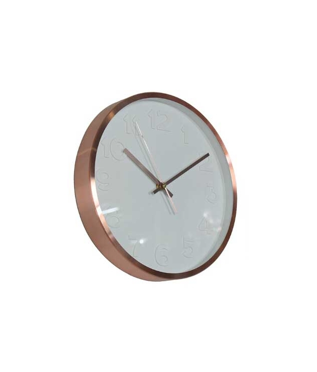 RELOJ COCINA ALUMINIO 30CM