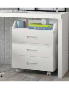 Mesita chaflán 3 cajones...