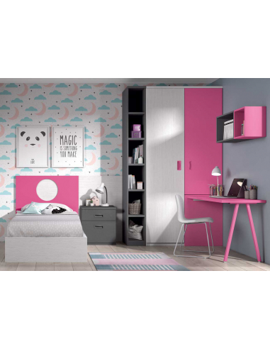 Mesita contenedor y cajón con base