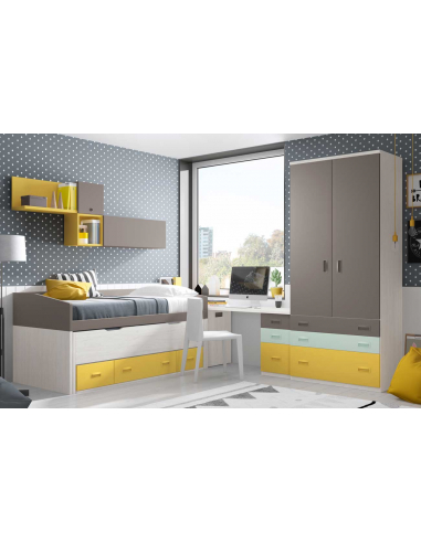 Bajo mesa estudio dos cajones y...