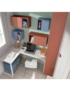 Encimera escritorio 50 angular