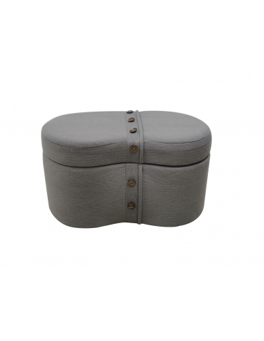 Descalzadora tapizado Gunnar gris