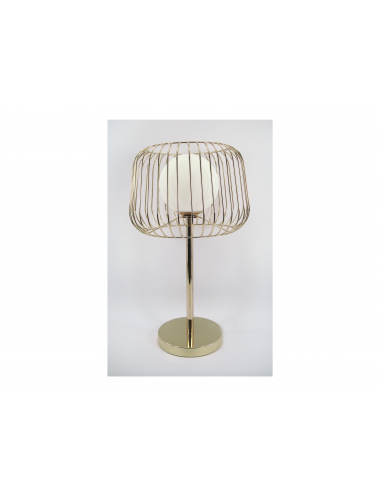 Lámpara sobremesa metal Rainer oro 50 cm