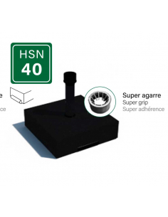 Base de parasol 40 kg cemento