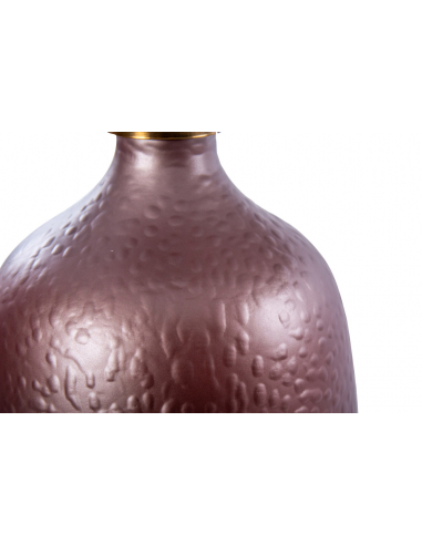 Lámpara sobremesa granate y azul