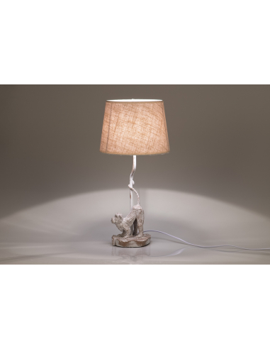 Lámpara sobremesa mono