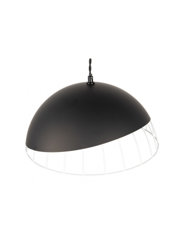 Lámpara techo negro dorado