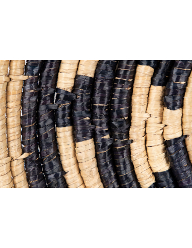 Espejo algas negro y natural