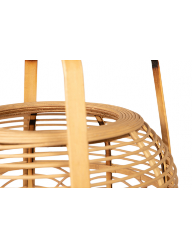 Lámpara sobremesa bambú natural