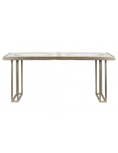 Mesa comedor madera champán Mesa comedor madera champán