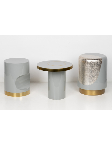 Taburete metal Green