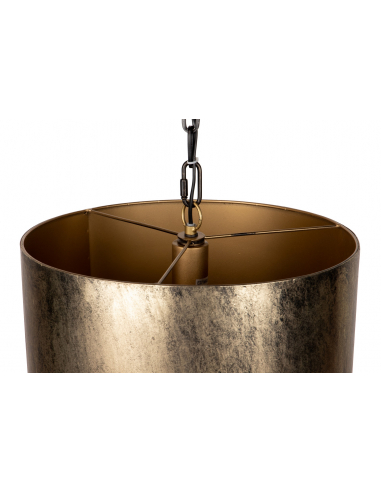 Lámpara techo metal dorada mod. 29128