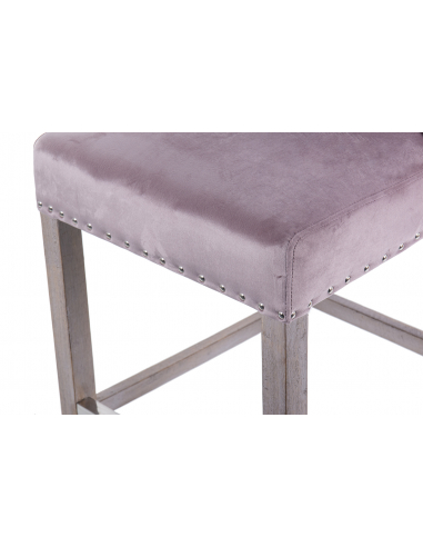 Taburete cocina lila y gris tirador Taburete cocina lila y gris tirador