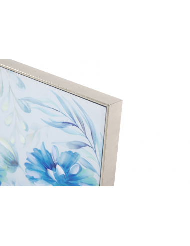 Set 2 cuadros flores rosas